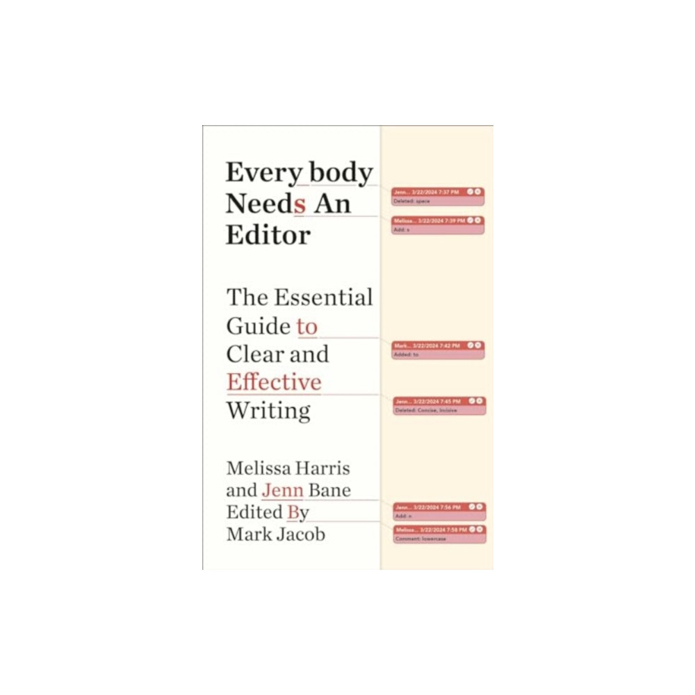 Everybody Needs an Editor (inbunden, english) Simon & Schuster