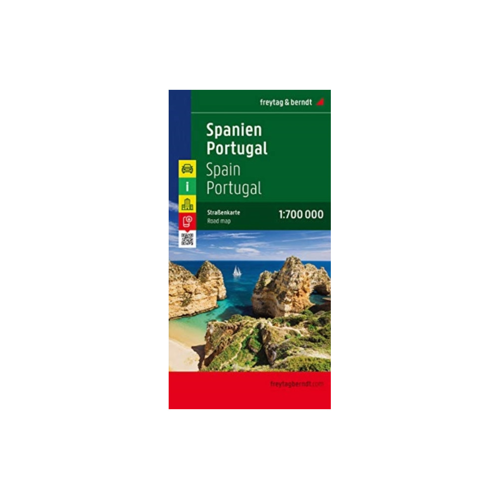 Spain - Portugal Road Map 1:700 000 Freytag-Berndt