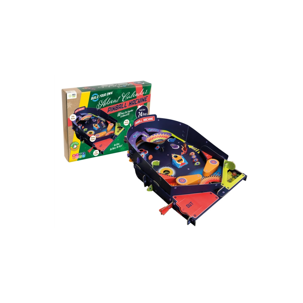 Pinball Machine Advent Calendar (häftad, english) Build Your Own