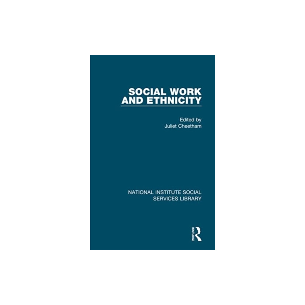 Social Work and Ethnicity (häftad, english) Taylor & francis ltd