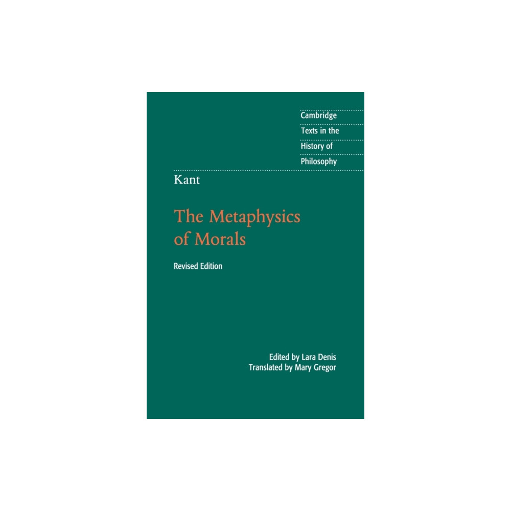 Kant: The Metaphysics of Morals (häftad, english) Cambridge University Press