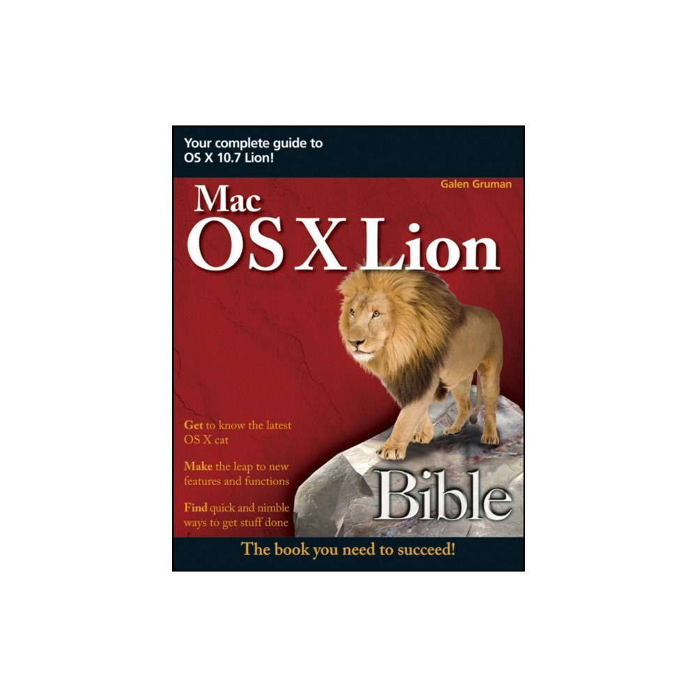 Mac OS X Lion Bible (häftad, english) John Wiley & Sons Inc