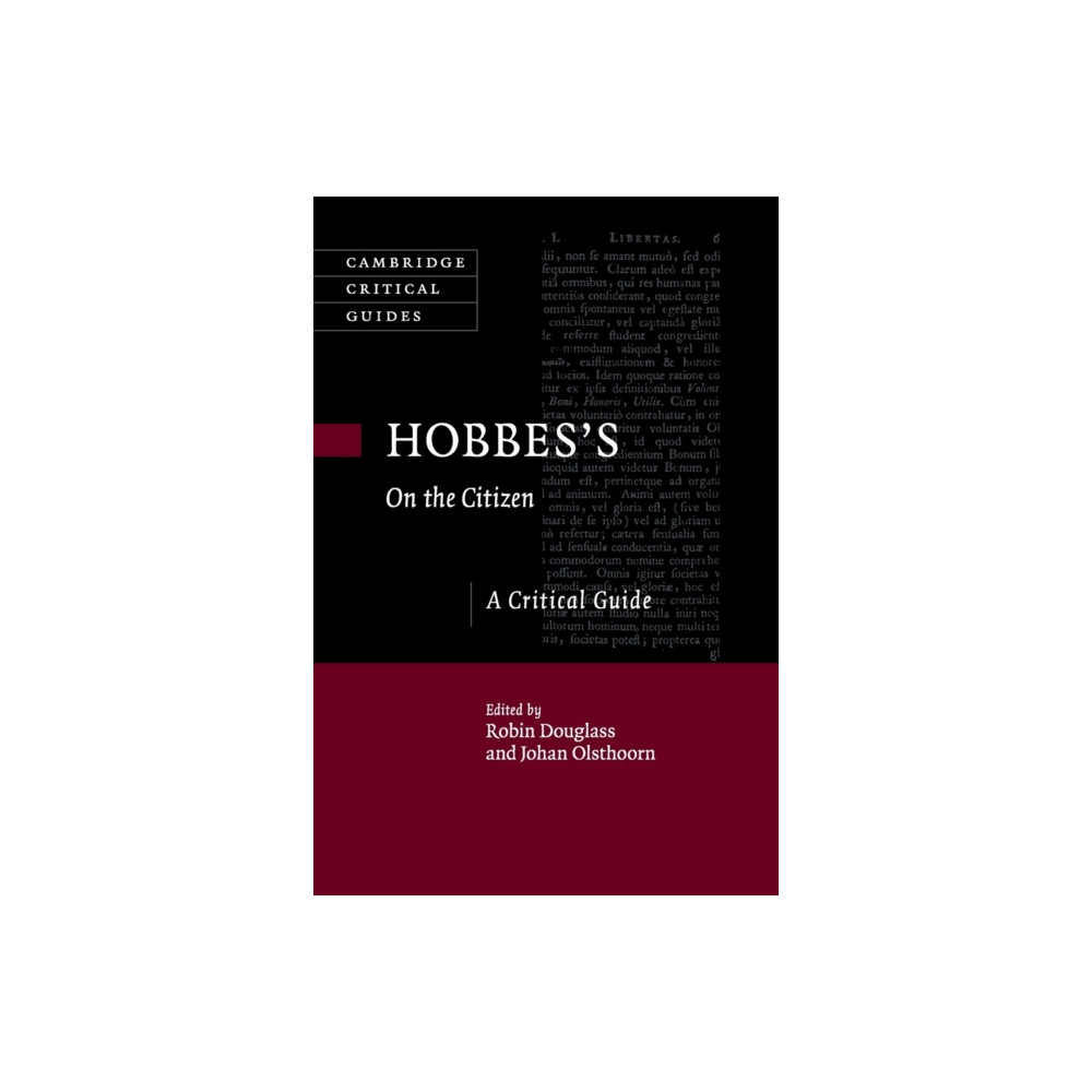 Hobbes's On the Citizen (häftad, english) Cambridge University Press