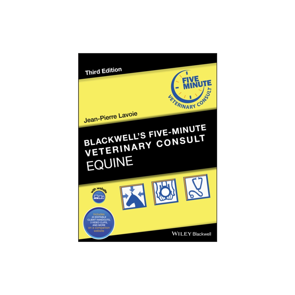 Blackwell's Five-Minute Veterinary Consult (inbunden, english) John Wiley And Sons Ltd