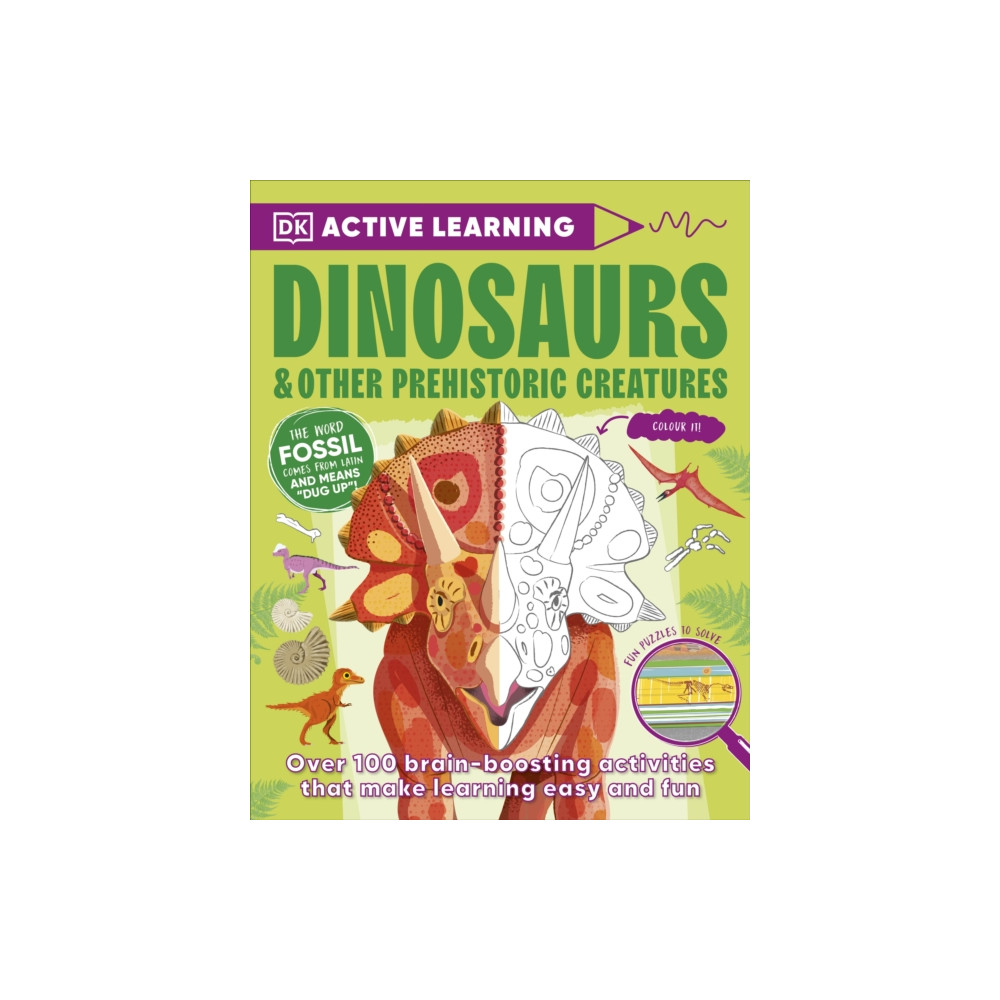 Active Learning Dinosaurs and Other Prehistoric Creatures (häftad, english) Dorling Kindersley Ltd