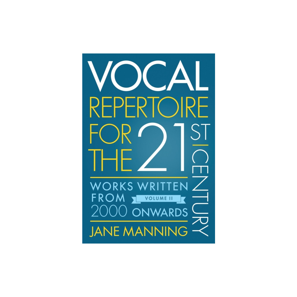 Vocal Repertoire for the Twenty-First Century, Volume 2 (häftad, english) Oxford University Press Inc
