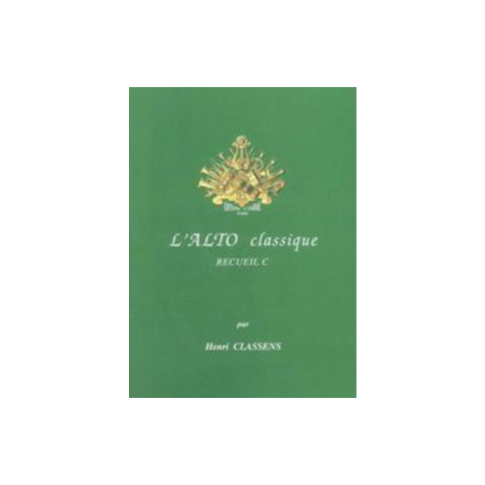 L ALTO CLASSIQUE BOOK C VIOLA & PIANO (häftad, english) FABER MUSIC