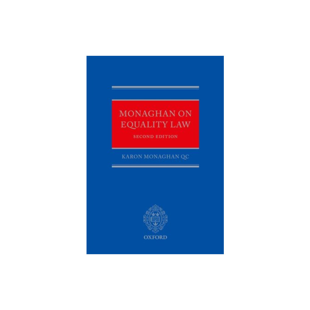 Monaghan on Equality Law (inbunden, english) Oxford University Press
