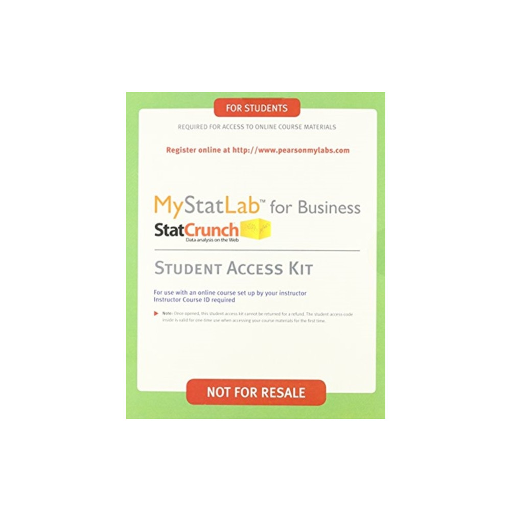 STATISTICS FOR BUSINESS AND ECONOMICS, S (häftad, english) END OF LINE CLEARANCE BOOK