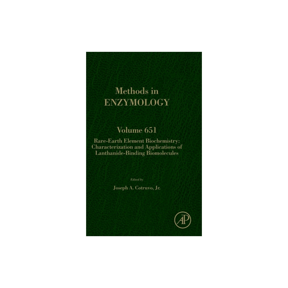 Elsevier Science & Technology Rare-Earth Element Biochemistry: Characterization and Applications of Lanthanide-Binding Biomolecules (inbunden, eng)