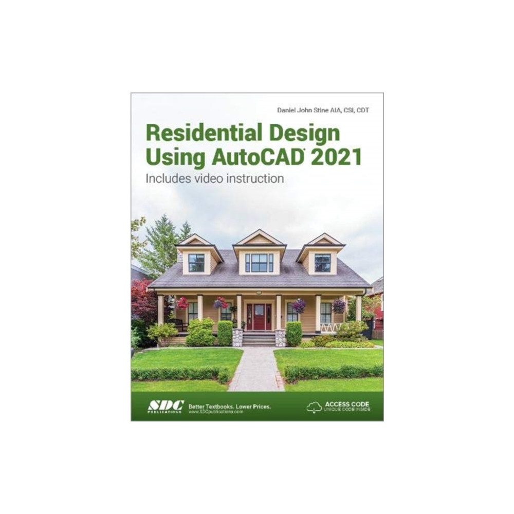 SDC Publications Residential Design Using AutoCAD 2021 (häftad, eng)