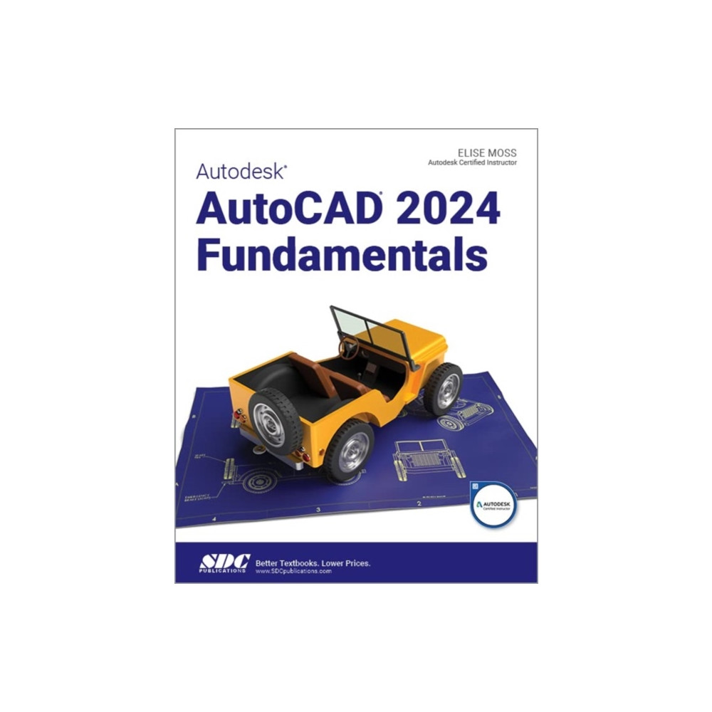 SDC Publications Autodesk AutoCAD 2024 Fundamentals (häftad, eng)