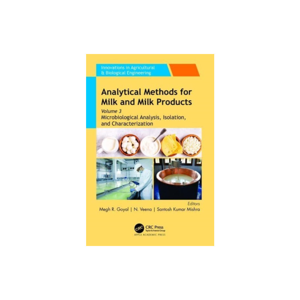 Apple academic press inc. Analytical Methods for Milk and Milk Products (inbunden, eng)