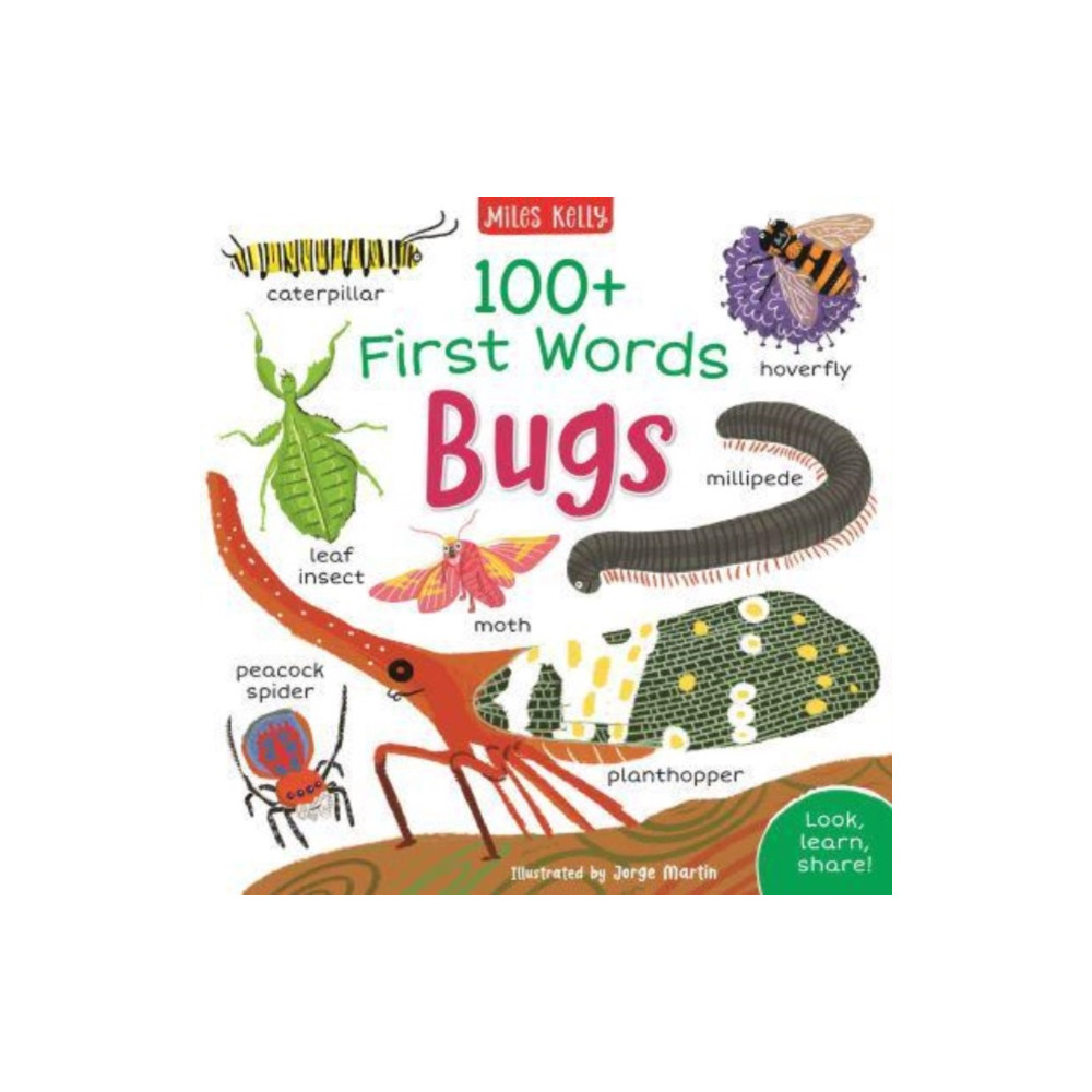 Miles Kelly Publishing Ltd 100+ First Words: Bugs (häftad, eng)