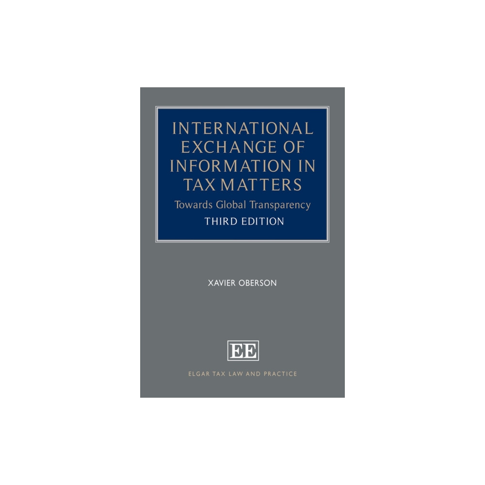 Edward Elgar Publishing Ltd International Exchange of Information in Tax Matters (inbunden, eng)