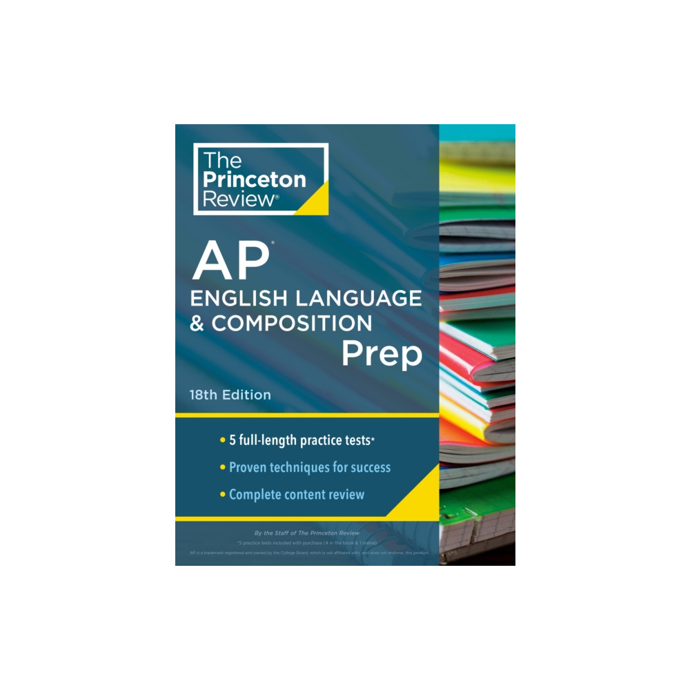 Random House USA Inc Princeton Review AP English Language & Composition Prep, 2024 (häftad, eng)