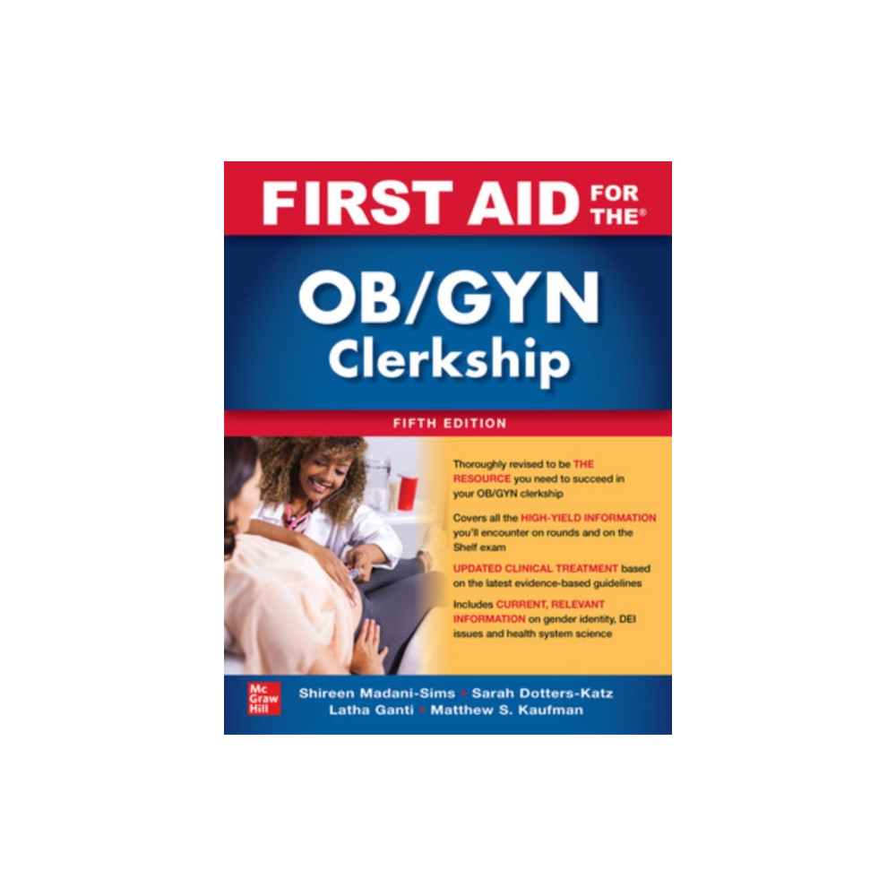 McGraw-Hill Education First Aid for the OB/GYN Clerkship, Fifth Edition (häftad, eng)