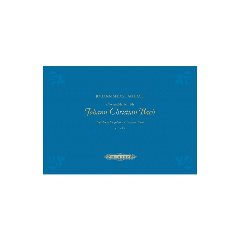 Edition Peters Notebook for Johann Christian Bach (inbunden, eng)