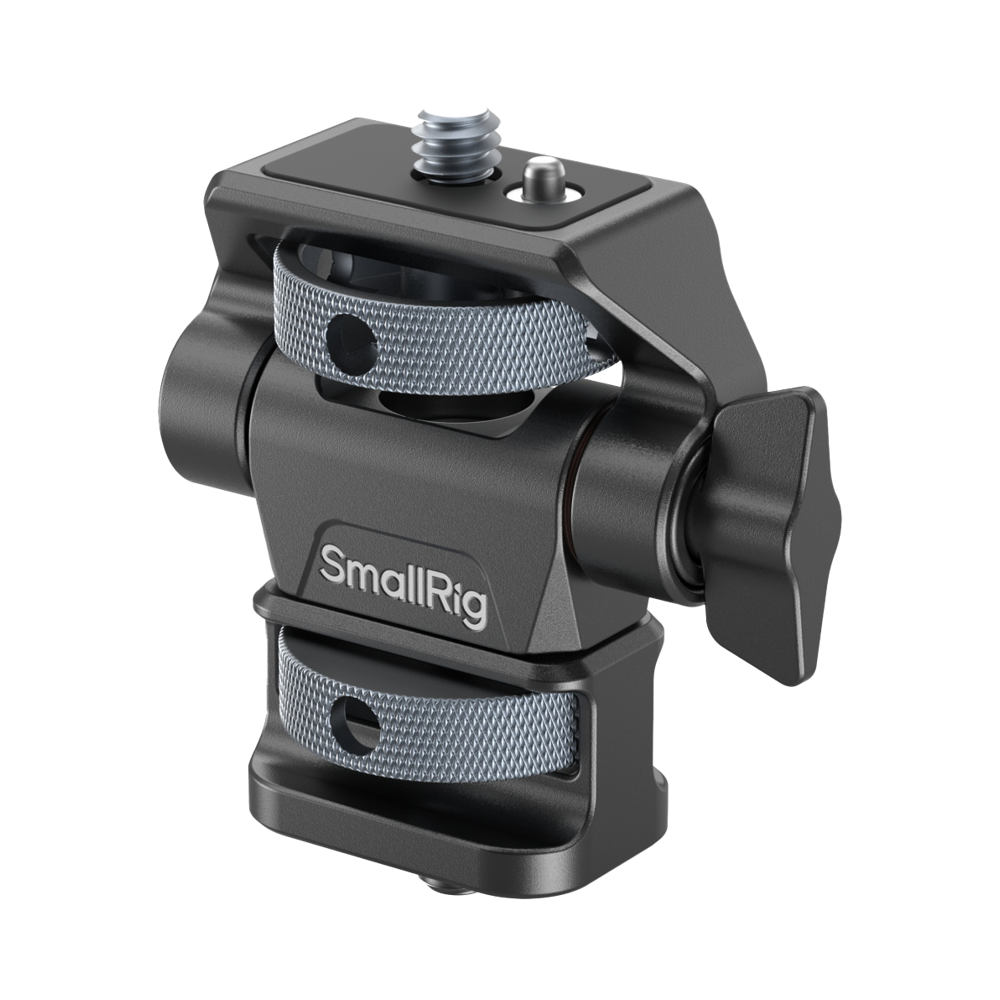 SmallRig 4886 Swivel and Tilt Adjustable Monitor Support with 1/4"-20 Screws