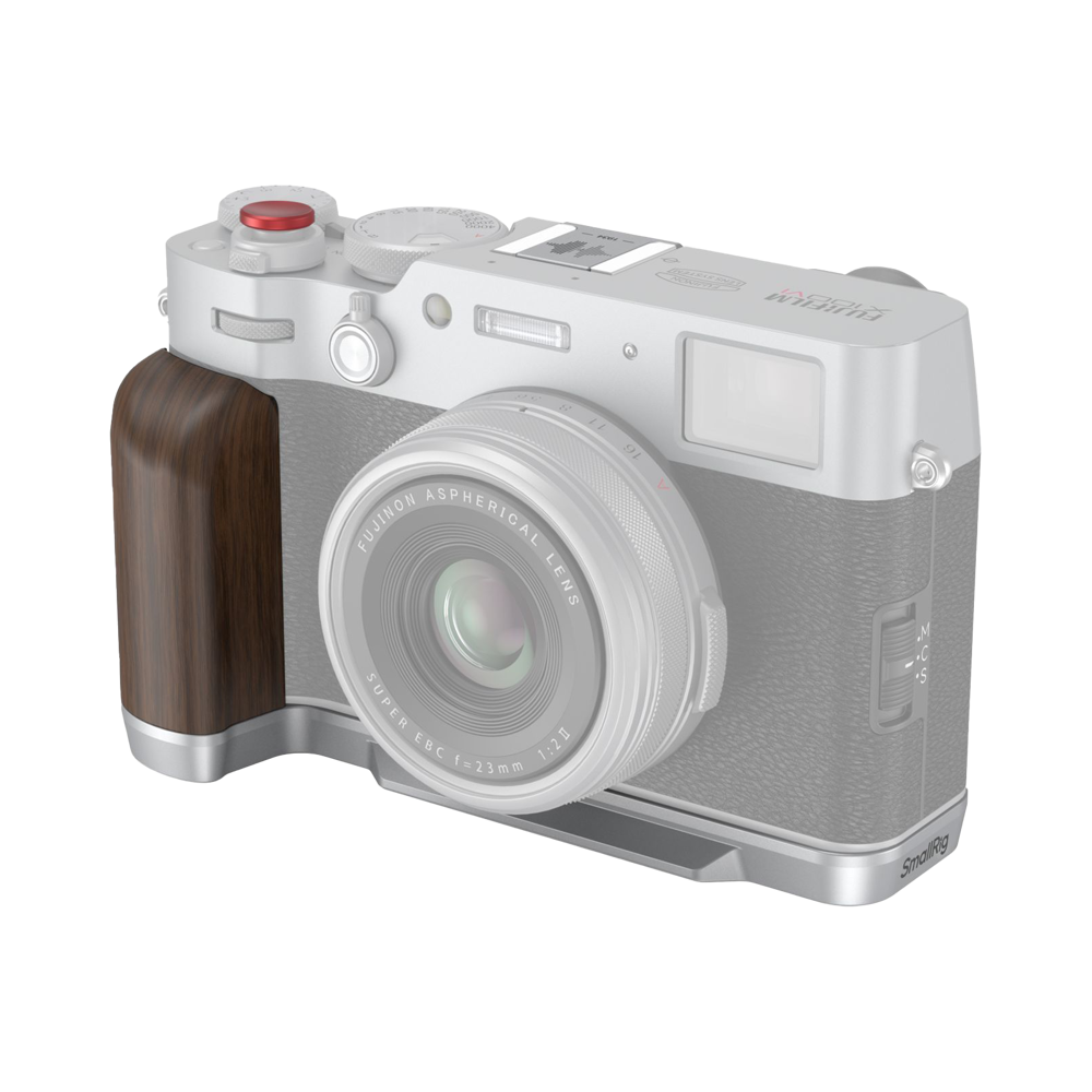 SmallRig 4804 Wooden L-Shape Grip for FUJIFILM X100VI / X100V Sliver