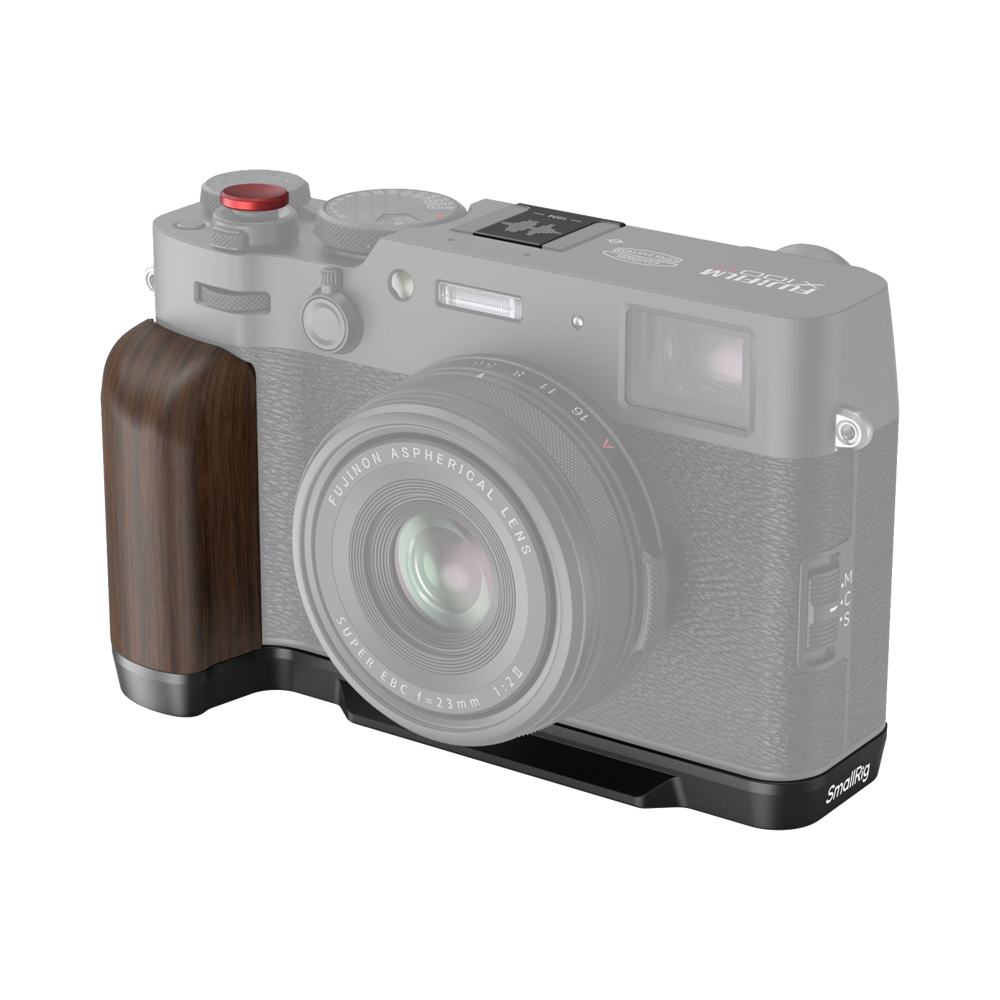 SmallRig 4805 Wooden L-Shape Grip for FUJIFILM X100VI / X100V Black