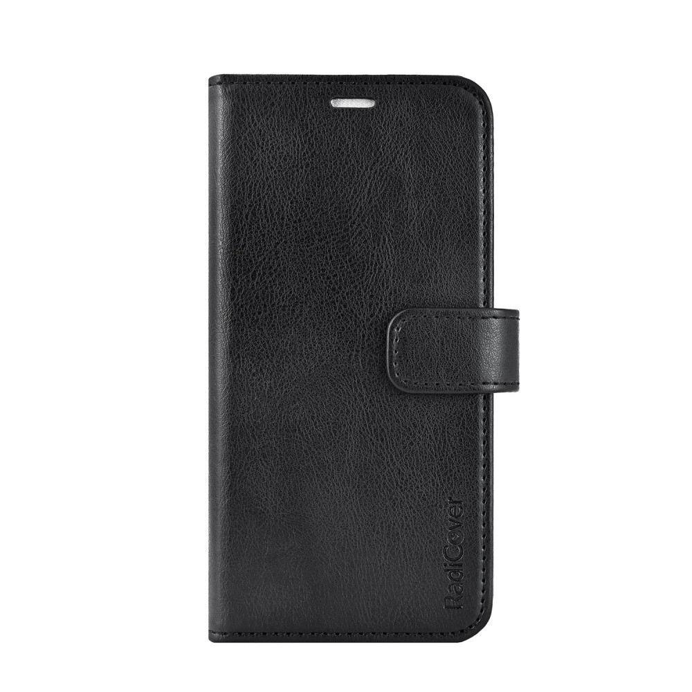 Flipcov Anti Radi RFID 3 card MagS iPhone 16e Black PU