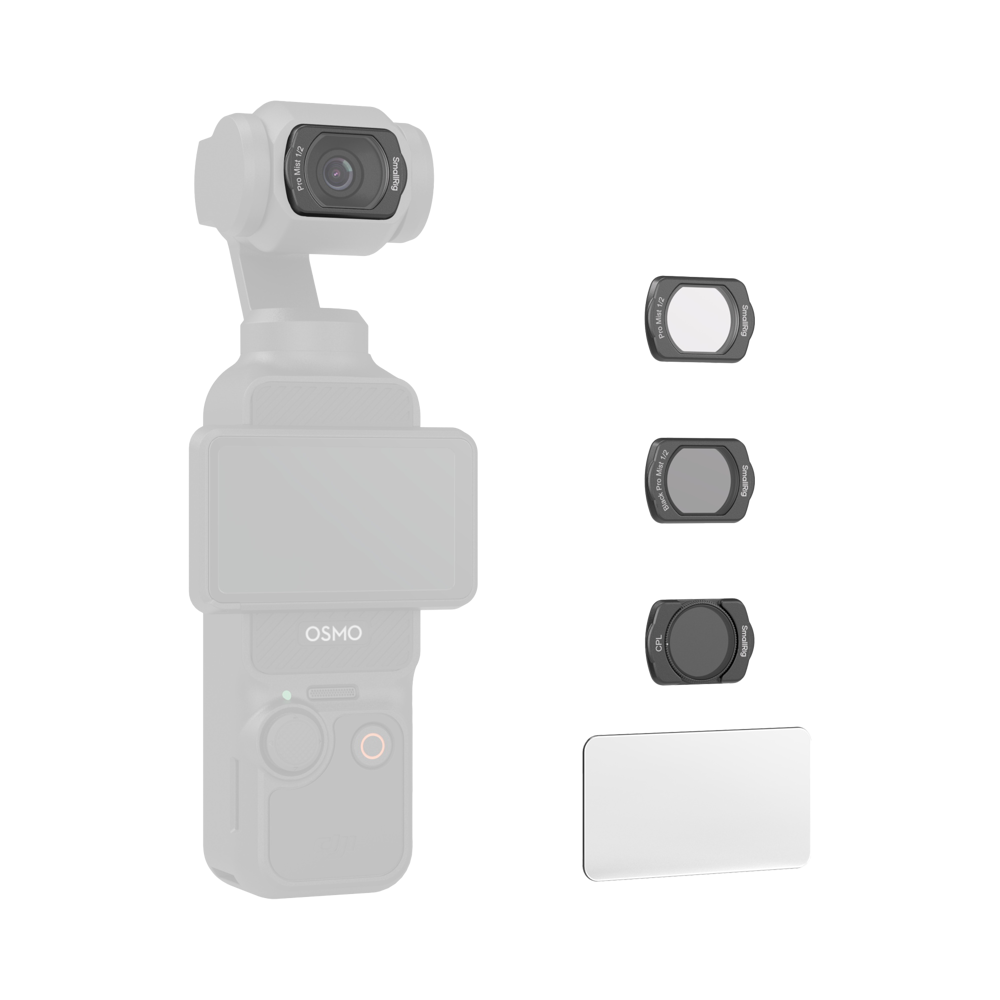 SmallRig 4775 Black / White Mist & CPL Filter Set for DJI Osmo Pocket 3