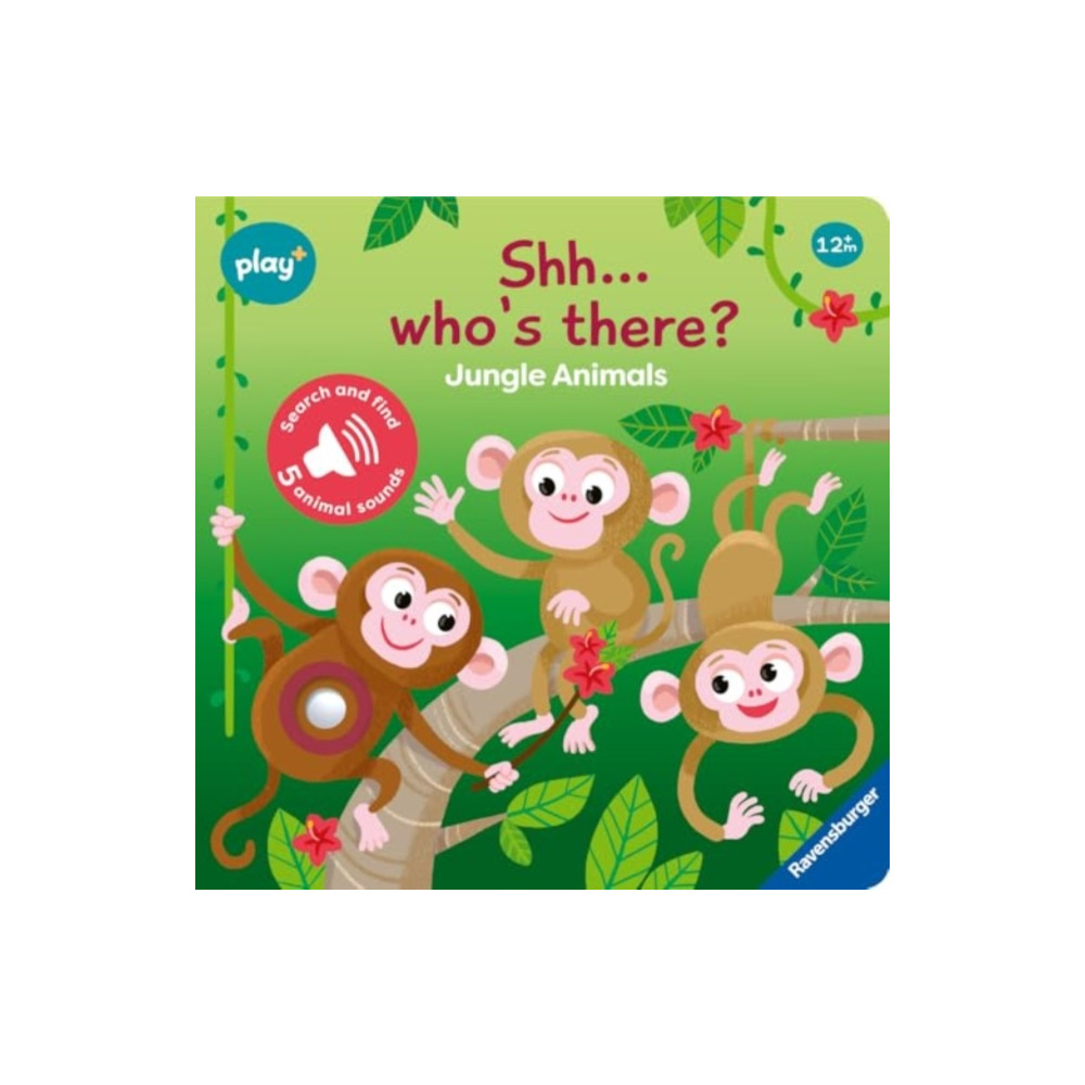 Ravensburger Verlag GmbH Ravensburger Play+ Infant & Toddler - Shhh…Who's there? Jungle Animals My First Seek and Find Sound Book (bok, board boo...