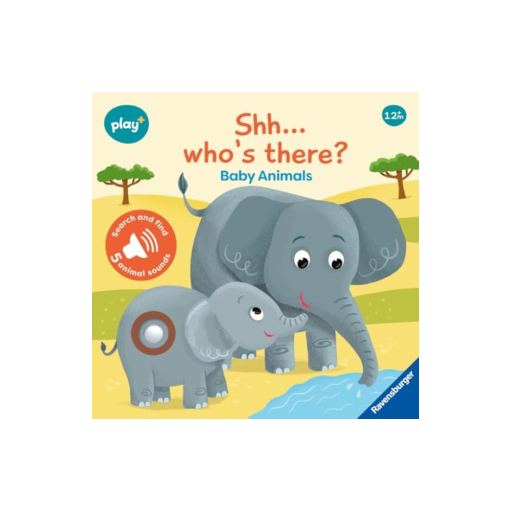 Ravensburger Verlag GmbH Ravensburger Play+ Infant & Toddler - Shhh…Who's there? Baby Animals My First Seek and Find Sound Book (bok, board book,...