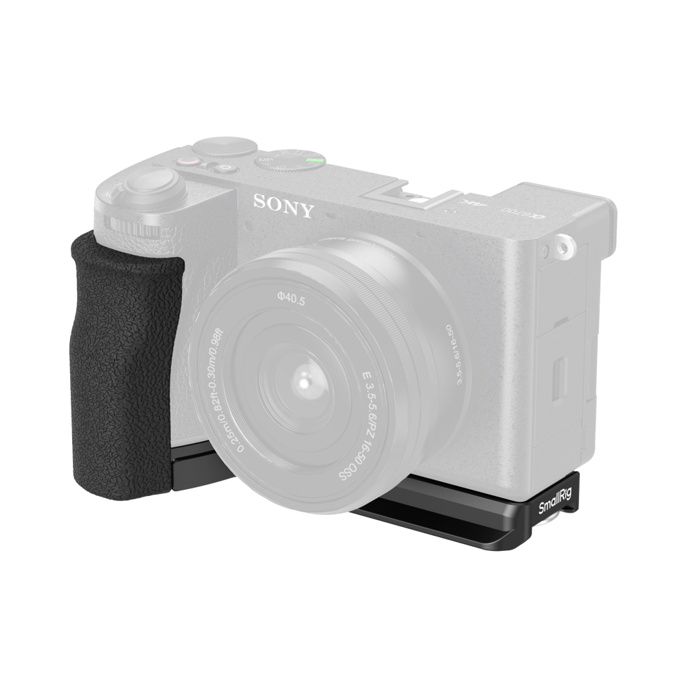 SmallRig 5061 L-Shape Mount Plate with Silicone Handle for Sony A6700
