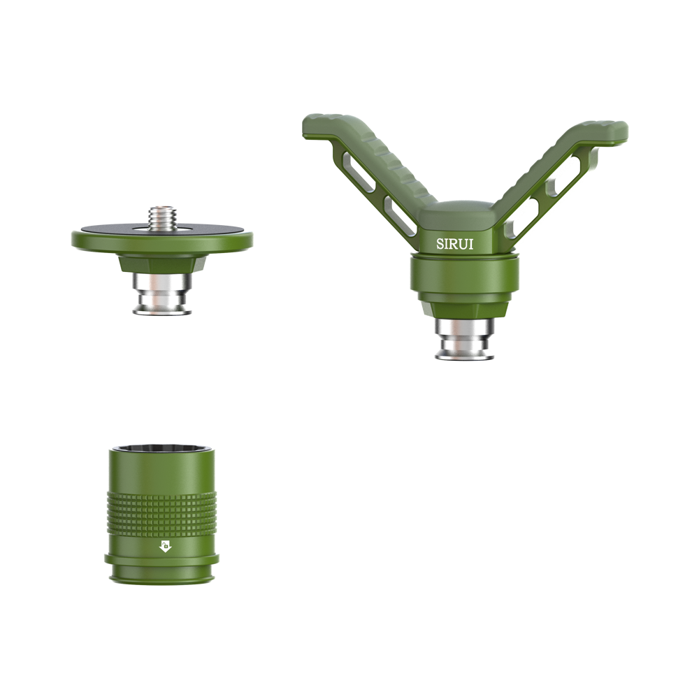 Sirui Quick Release Clamp V-Shape Gun / Plate Green