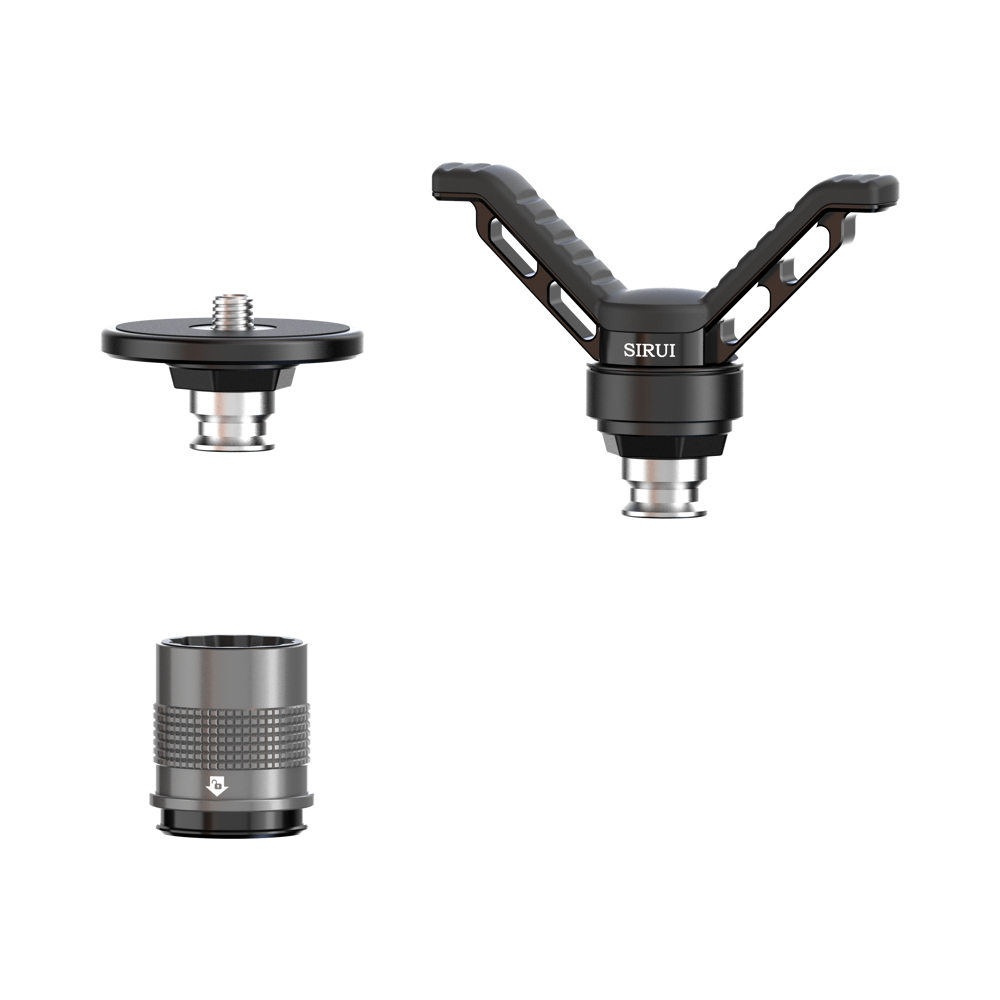 Sirui Quick Release Clamp V-Shape Gun / Plate Black