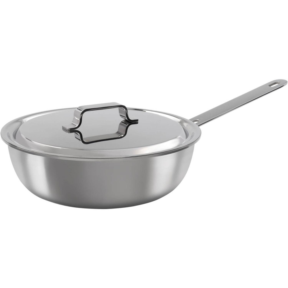 Sauteusè med lock, 3 lit