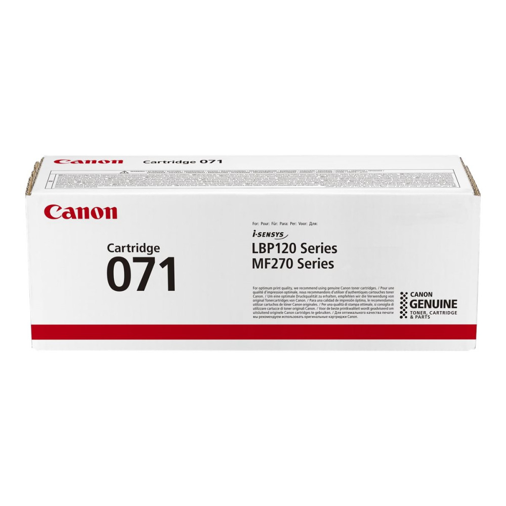 Canon 071 - svart - original - tonerkassett