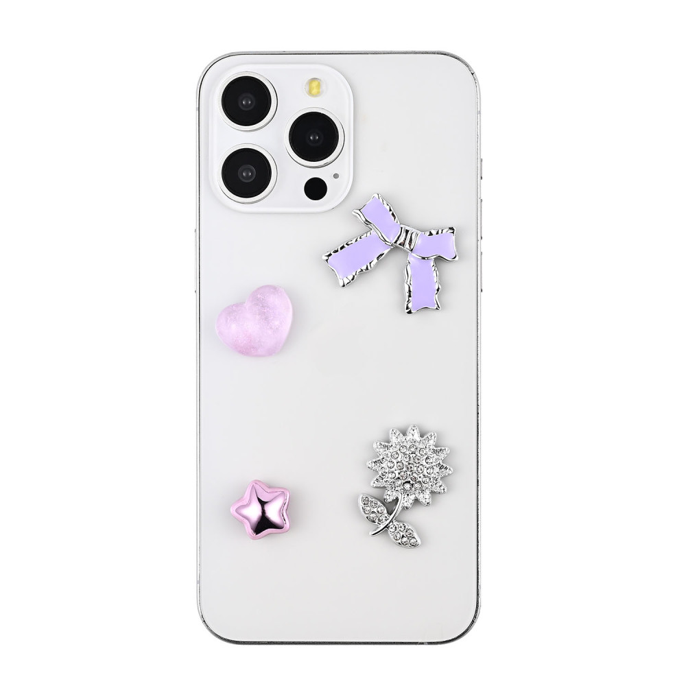 Pimp your Phone Set.9 Metal and Plastic Charms 4pcs