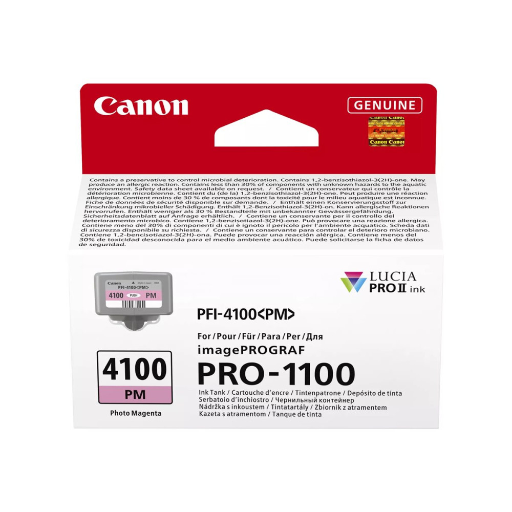 Canon PFI-4100 PM - foto-magenta - original - bläcktank