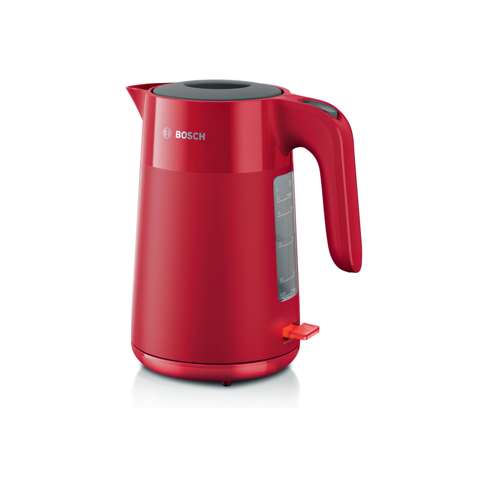 Bosch MyMoment TWK2M164 - vattenkokare - djup röd/svart grå
