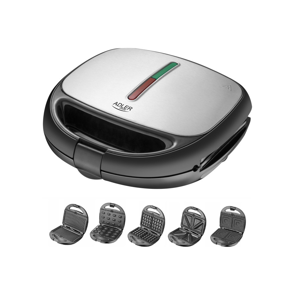 Adler AD 3040 - sandwich maker / waffle maker / grill / nut maker