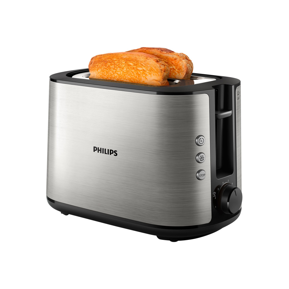Philips Viva Collection HD2650 Full metal - brödrost - rostfritt stål