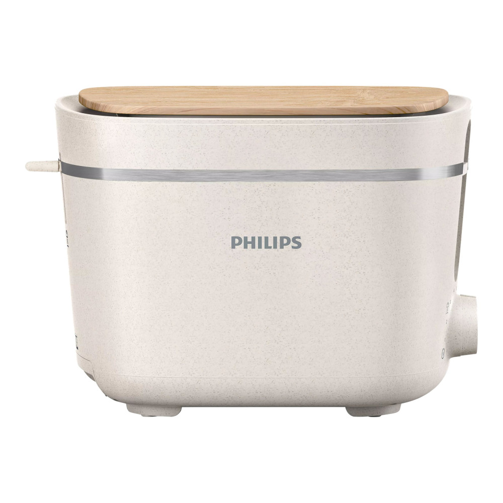 Philips Series 5000 HD2640 Eco Conscious Edition - brödrost - matt silkesvit