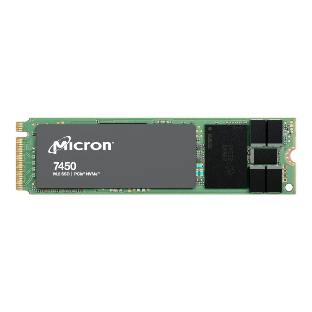 Micron 7450 MAX - SSD - Enterprise, Mixed Use - 400 GB - PCIe 4.0 x4 (NVMe) - TAA-kompatibel