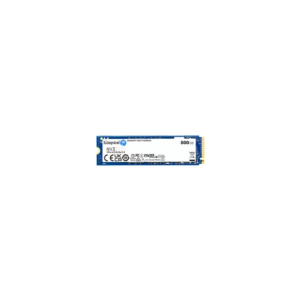 Kingston NV3 - SSD - 500 GB - PCIe 4.0 x4 (NVMe)