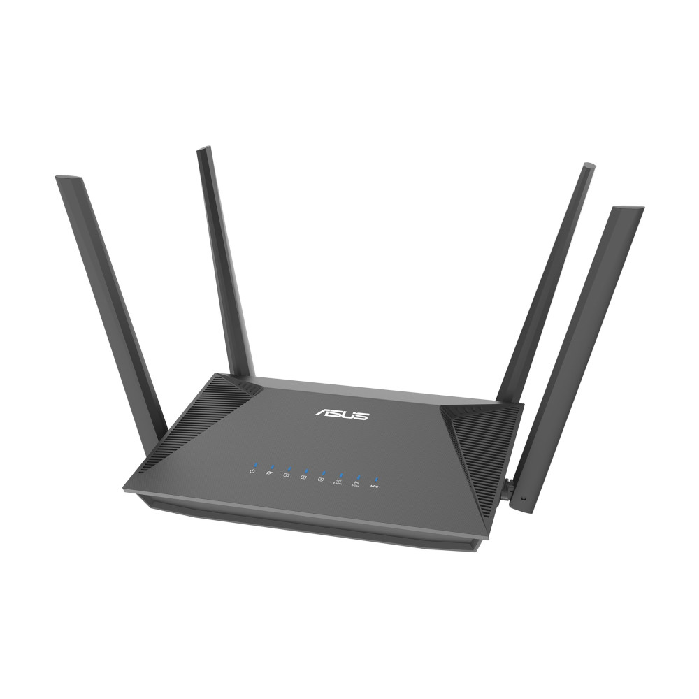 ASUS RT-AX52 - trådlös router - Wi-Fi 6 - skrivbordsmodell