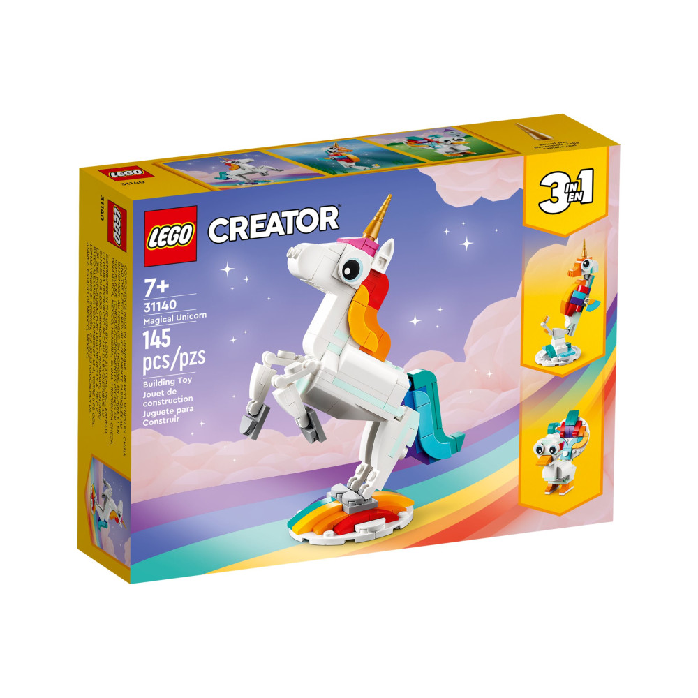 LEGO LEGO Creator 3in1 31140 - Magical Unicorn - byggsats