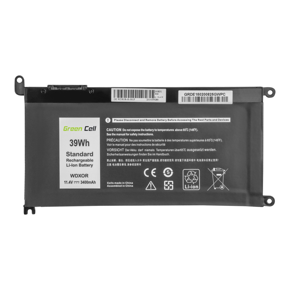 Green Cell - batteri för bärbar dator - Li-pol - 3400 mAh - 39 Wh