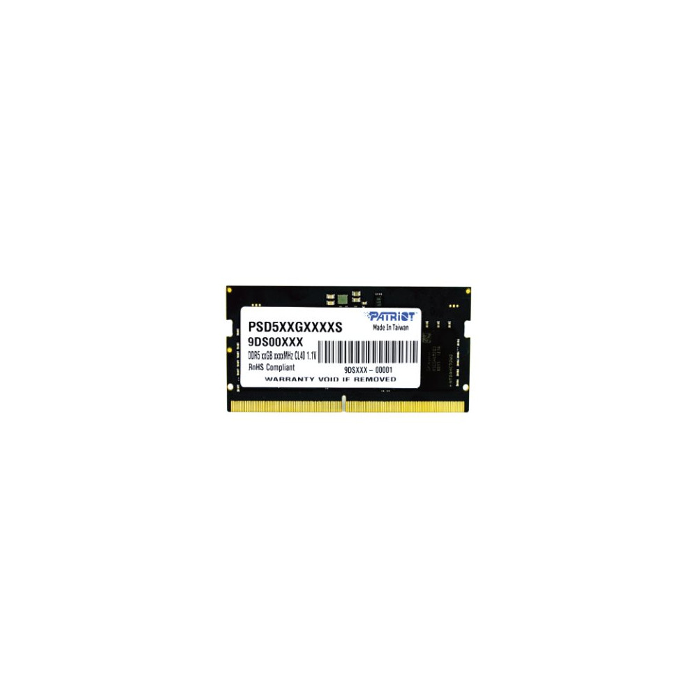 Patriot Signature Line - DDR5 - modul - 16 GB - SO DIMM 262-pin - 4800 MHz / PC5-38400 - ej buffrad