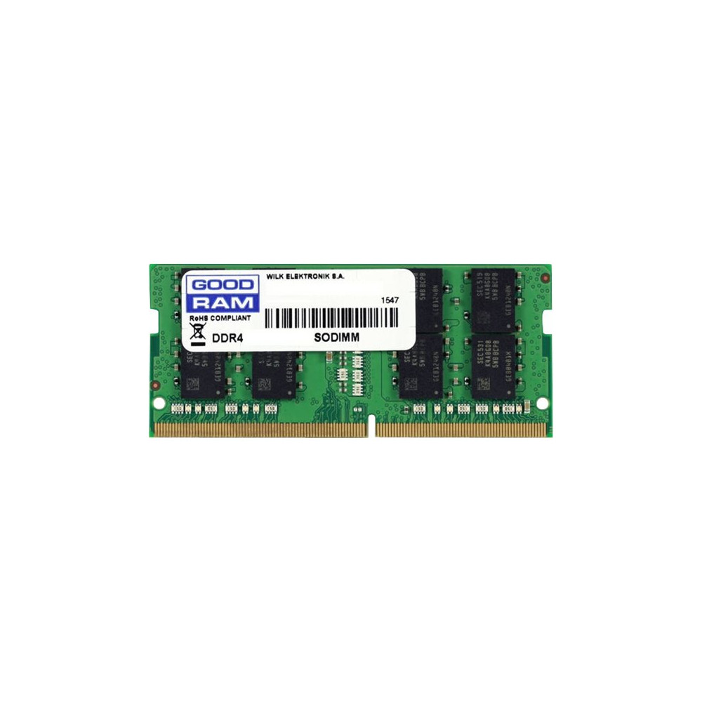 GOODRAM - DDR4 - modul - 16 GB - SO DIMM 260-pin - 2400 MHz / PC4-19200 - ej buffrad