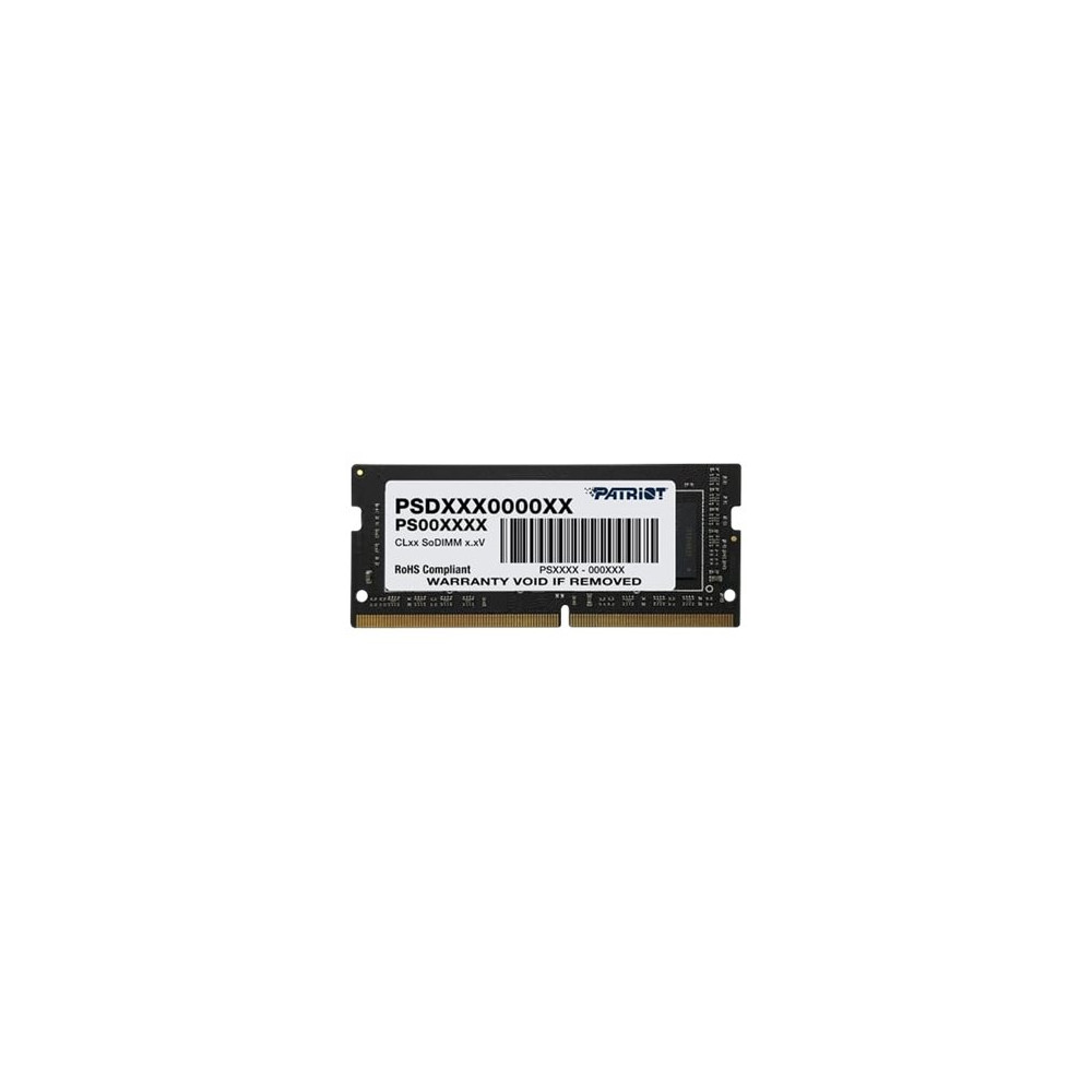Patriot Signature Line - DDR4 - modul - 16 GB - SO DIMM 260-pin - 2666 MHz / PC4-21300 - ej buffrad
