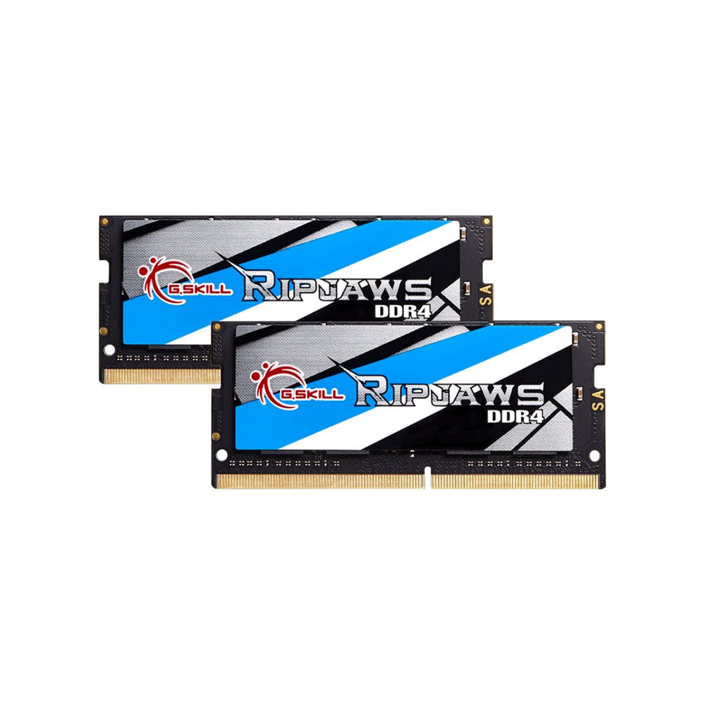G.Skill Ripjaws - DDR4 - sats - 16 GB: 2 x 8 GB - SO DIMM 260-pin - 2400 MHz / PC4-19200 - ej buffrad