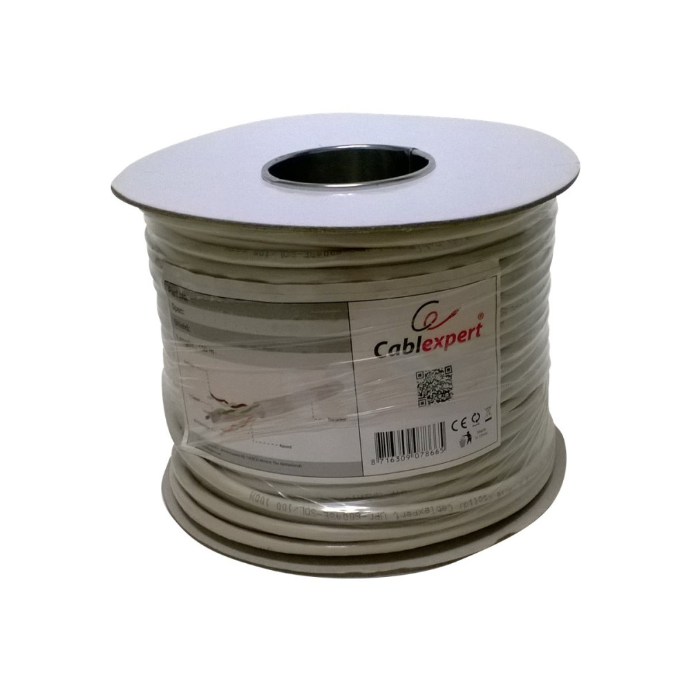Cablexpert bulkkabel - 305 m - grå